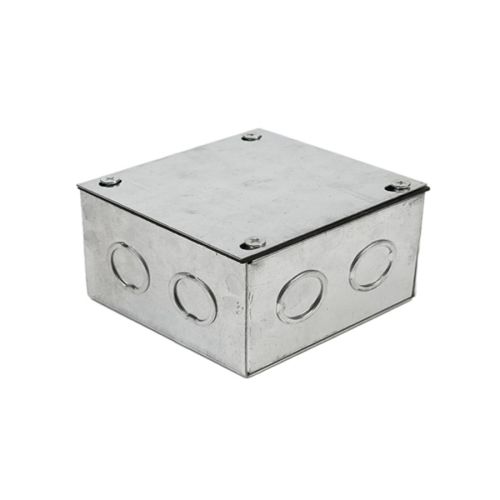 Exelink Caja Metalica Pregalvanizada con Nocaut 20-25 100*100*65