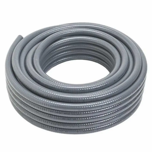 Exelink 25MM Conduit Flexible metálico con PVC 50 metros LSZH | Gris