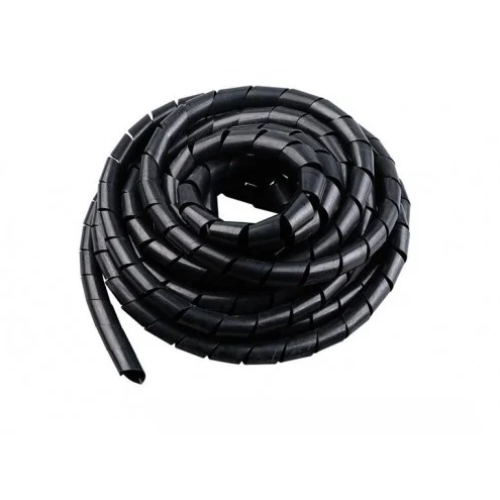 Exelink Spiral wrapping band 10m bag black color 15*10M